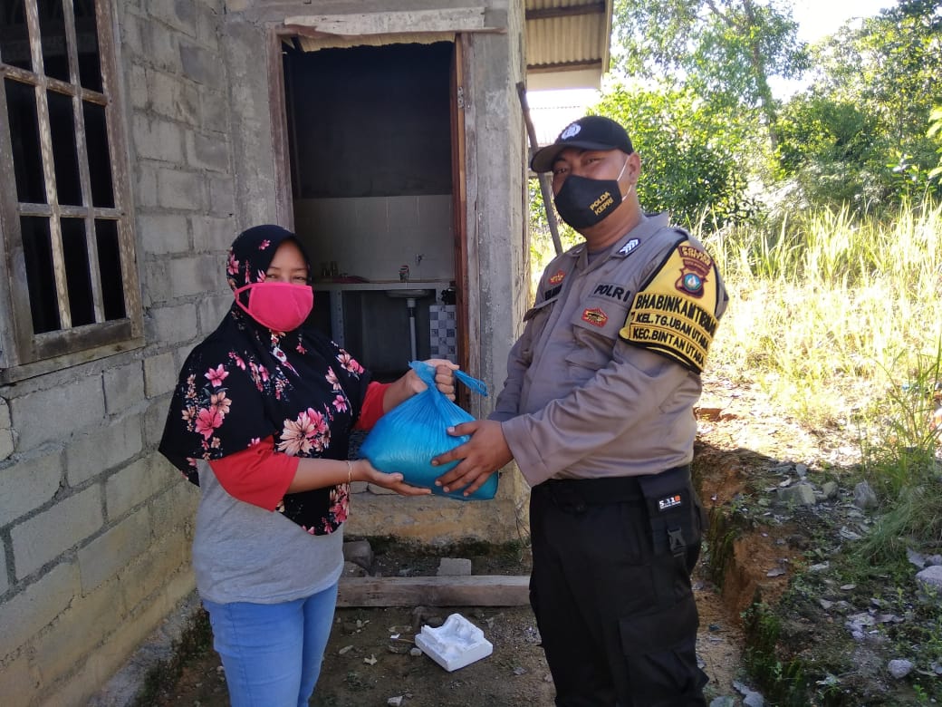 Polres Bintan Laksanakan Dapur Umum di Bintan Utara