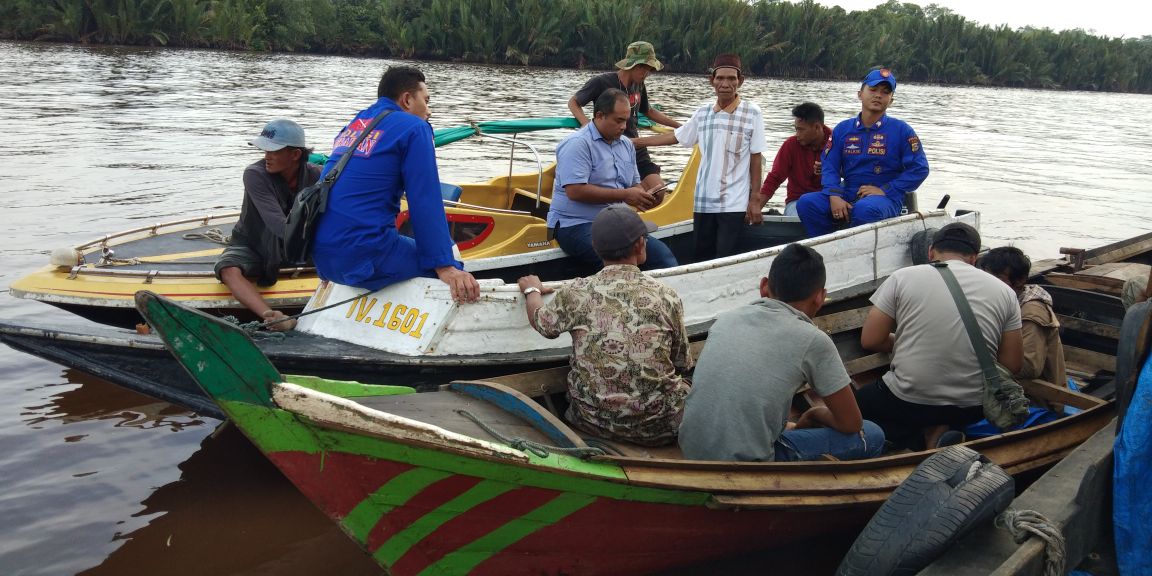 Diduga Tersambar Petir, Salamudin Hilang Diperairan Tanjung Sulawesi Sungai Kateman