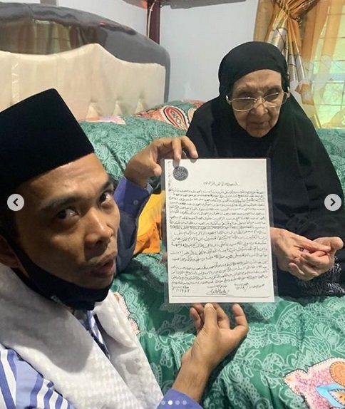 Kesaksian UAS: Perempuan 104 Tahun Khatam Alquran Setiap 5 Hari Sekali