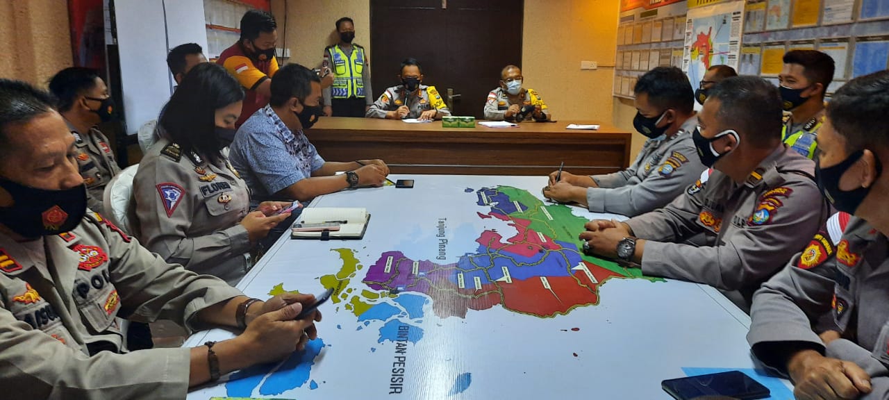 Jelang Perayaan Imlek, Polres Bintan Gelar Latpra Ops Liong Seligi 2021