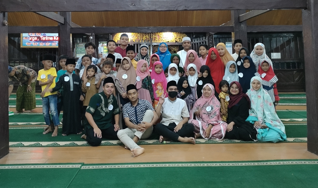Mahasiswa KKN UIN Suska Riau Mengadakan Festival Anak Sholeh Dalam Memperingati 1 Muharram 1443 H