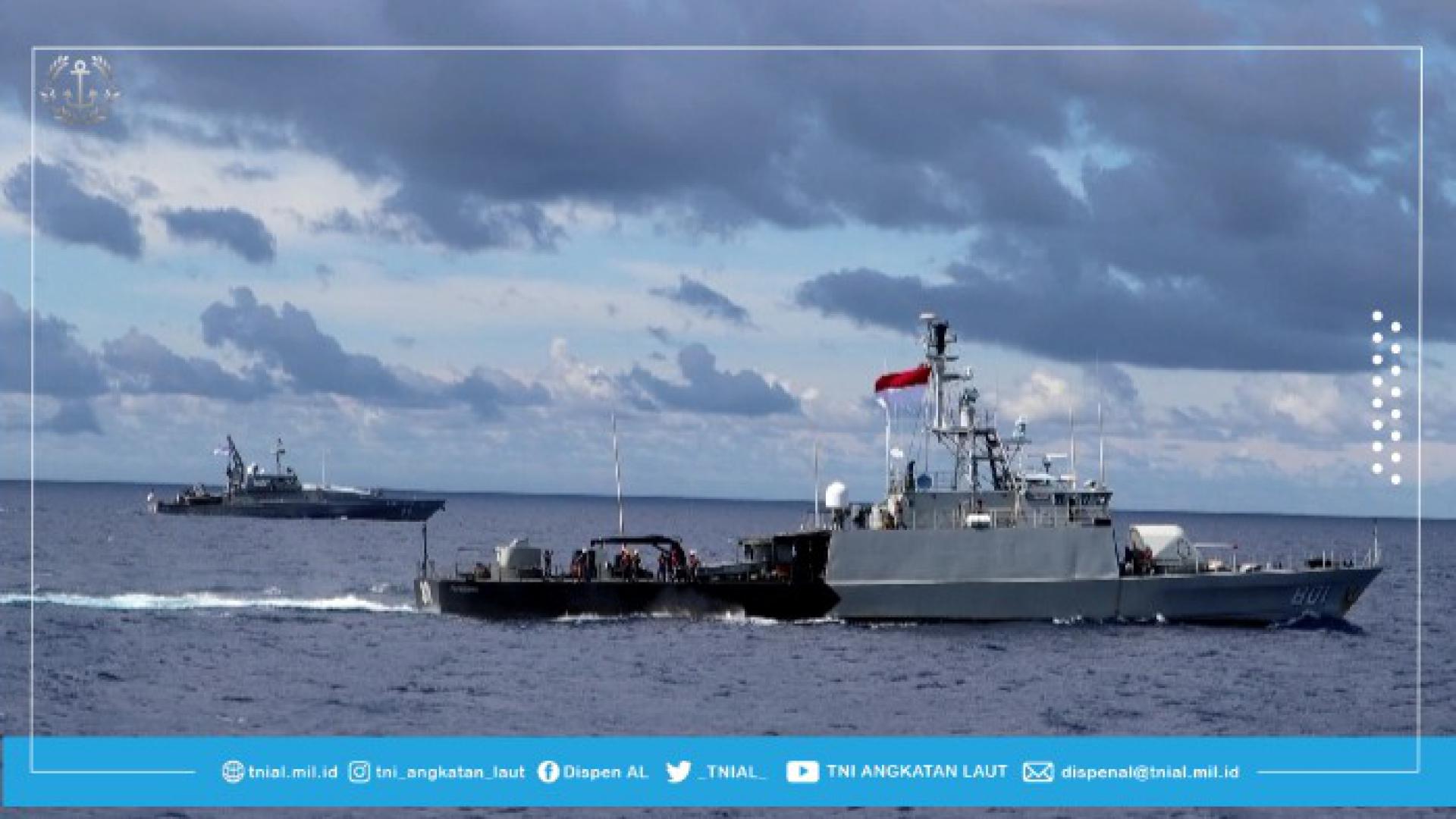 TNI AL DAN AL Australia Patroli Terkoordinasi di Laut Timor