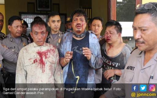 Perampokan di Pegadaian, TNI Duel dengan Pelaku, Pistol Terjatuh, Dramatis...