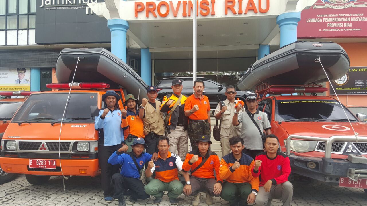 BPBD Riau Kirim Bantuan Logistik Untuk Korban Banjir Longsor Pangkalan