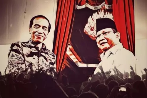 Real Count KPU Capai 20%, Jokowi-Amin 55,1% Prabowo-Sandi 44,9%