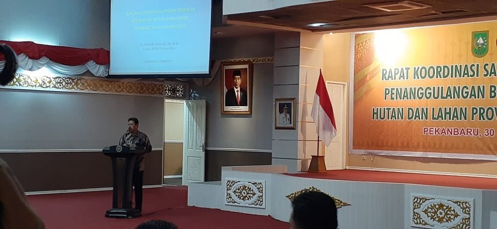 9.713,8 Hektar Lahan di Riau Terbakar