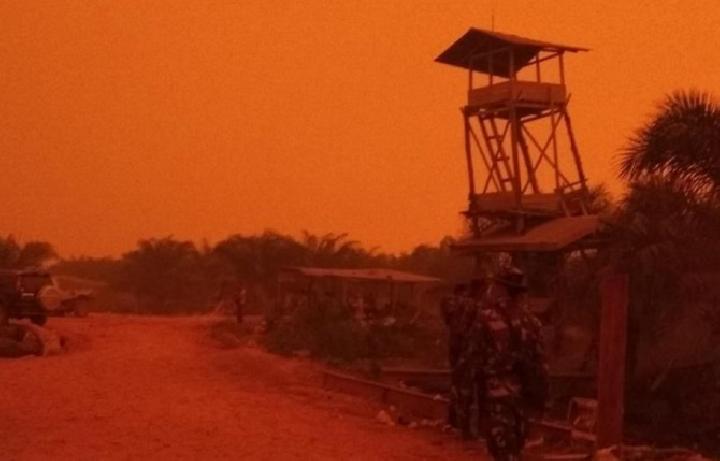 Penjelasan BMKG Langit Merah di Jambi