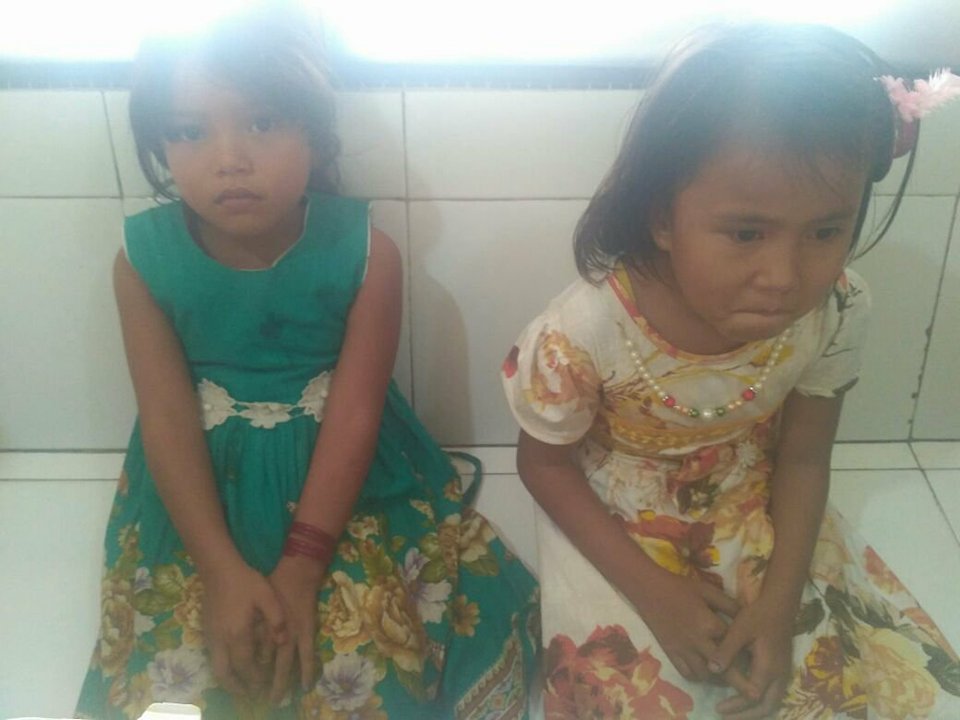 Dua Orang Anak Perempuan Ditemukan dan Diamankan di Polsek Bukit Raya