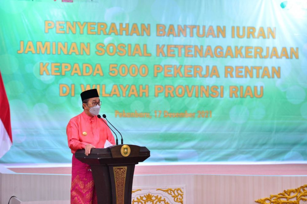 Gubri Minta Perusahaan di Riau Bantu Iuran BPJSK Guru Madrasah