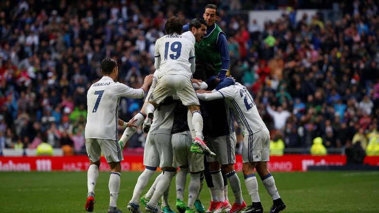 Madrid Sukses Raih Poin dari Gol di 10 Menit Akhir