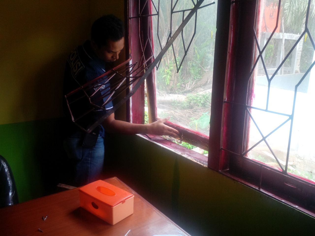 Kantor Kepala Desa di Inhil Dibobol Maling