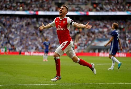 Selang Tiga Menit, Ramsey Bawa Arsenal Kembali Memimpin