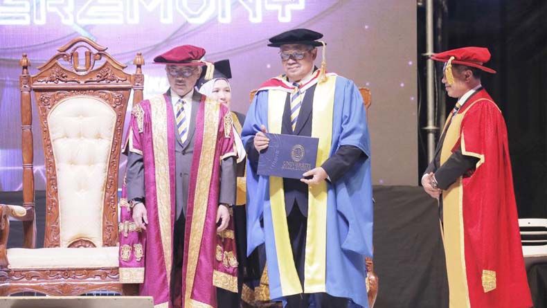 SBY Dianugerahi Doktor Kehormatan dari Universiti Kuala Lumpur