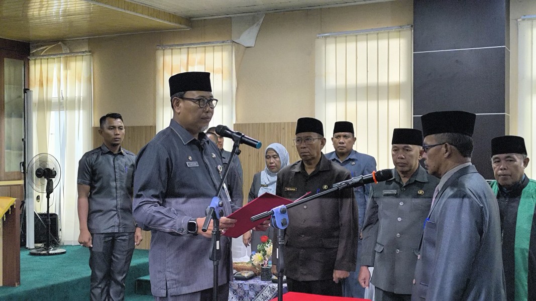 Bupati Inhil Hadiri Pelantikan Pejabat Fungsional, Sekda Ajak Tingkatkan Kinerja Bersama