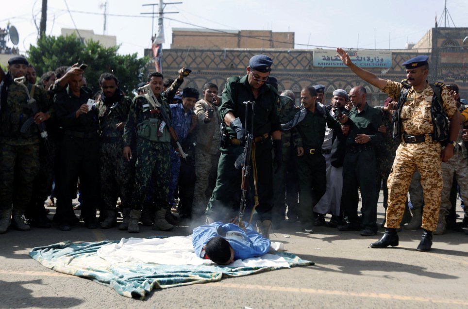 Pemerkosa Bocah 3 Tahun Dieksekusi Polisi dengan Senapan Mesin, Live di TV