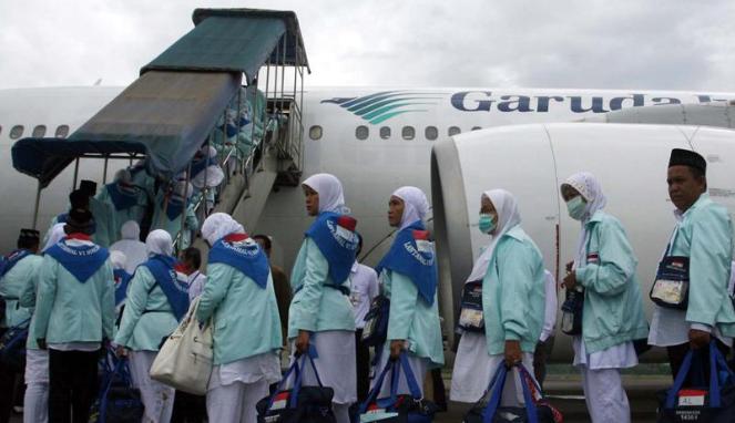445 JCH Riau Berangkat ke Jeddah Pagi Tadi