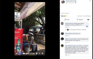 Turis Asing Mengais Makanan di Tong Sampah di Bali