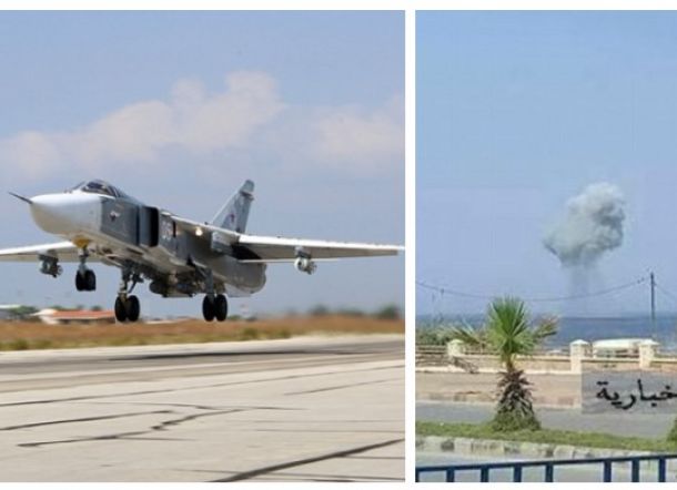 Burung Masuk ke Mesin, Pesawat Perang Rusia Jatuh di Pantai Suriah, Dua Pilot Tewas