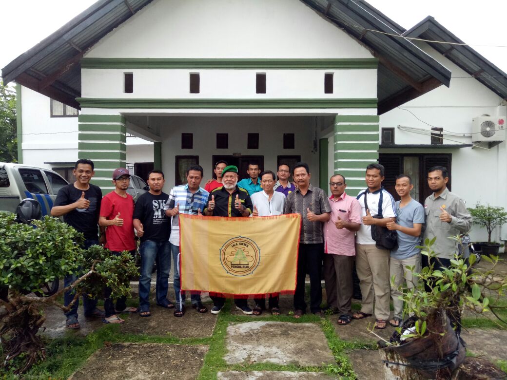 Raden Andik Jaya Prawira Sambangi KBB Inhil