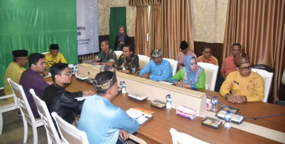 Pj Bupati Herman dan Dinkes Inhil Hadiri Rakornas Pengendalian Inflasi dan TPID Award 2024