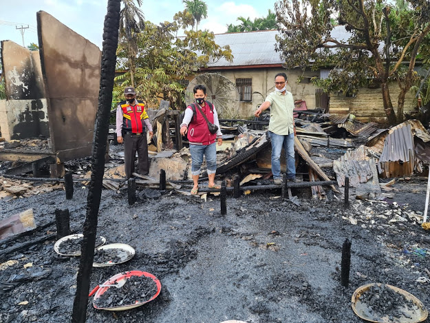 Tiga Orang Meninggal pada Kebakaran di Kecamatan GAS, Inhil