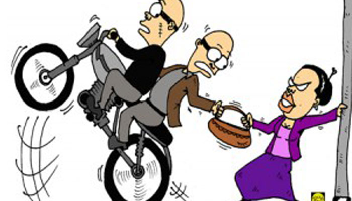 Bandit Ini Cium Tangan Si Nenek dan Lalu...