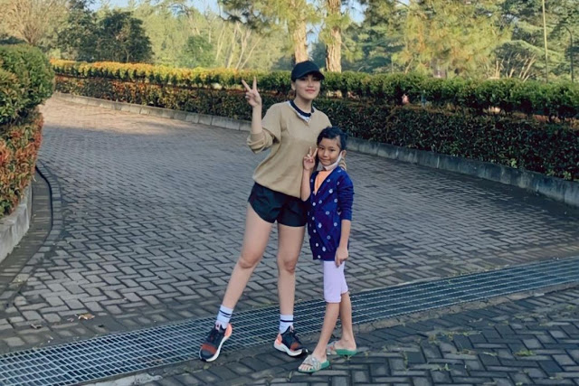 Ayu Ting Ting Bahagia Jadi Single Parent, Bilqis: Bunda Gak Usah Cari Papa Baru