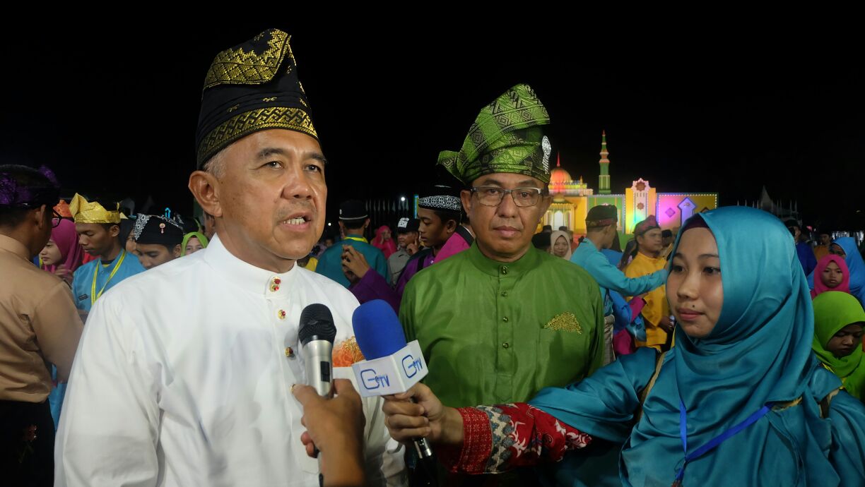 MTQ Inhil Ke - 47 Resmi Ditutup Oleh Gubernur Riau