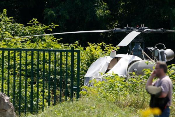 Seperti Film, Penjahat Terkenal di Perancis Kabur dari Penjara Dijemput Helikopter