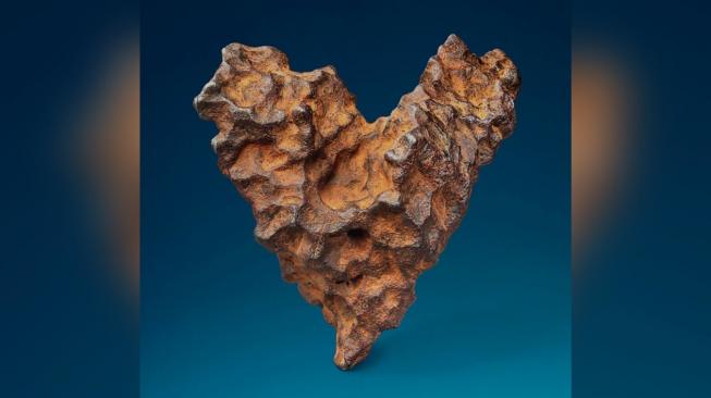Dilelang, Meteorit Berbentuk Hati Ini Jadi Kado Spesial Valentine