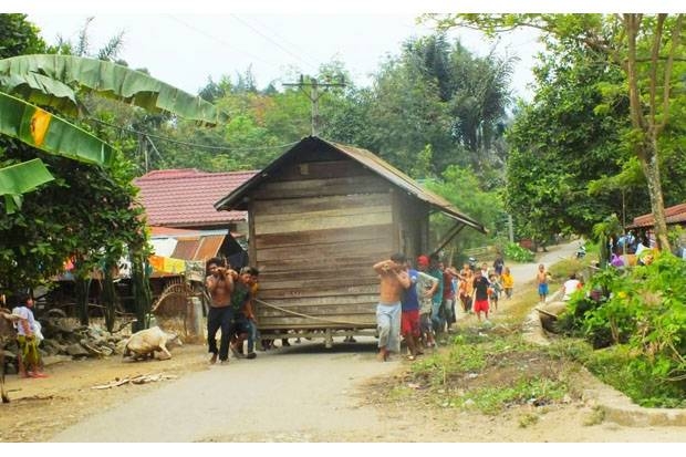 Mamiang Bagas, Tradisi Pindah Rumah di Madina