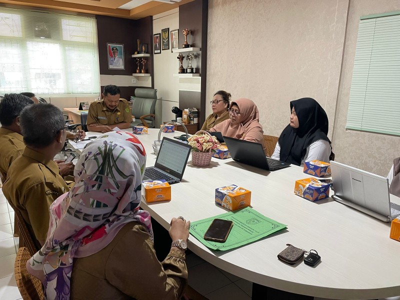 Dinas P2KBP3A Inhil Laksanakan Pengisian Penilaian Kinerja Indikator TPPS