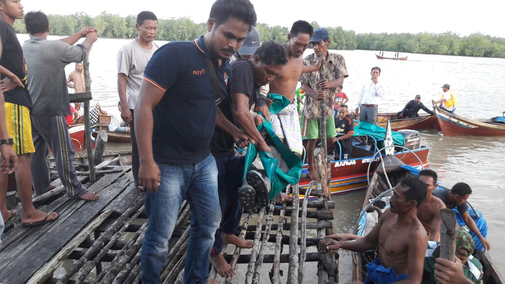 Pasutri di Inhil Hilang Saat Cari Siput