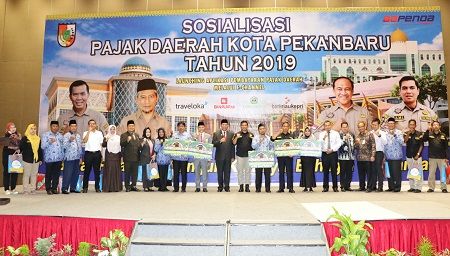 Bapenda Pekanbaru Launching Bayar Pajak Via E-Commerce
