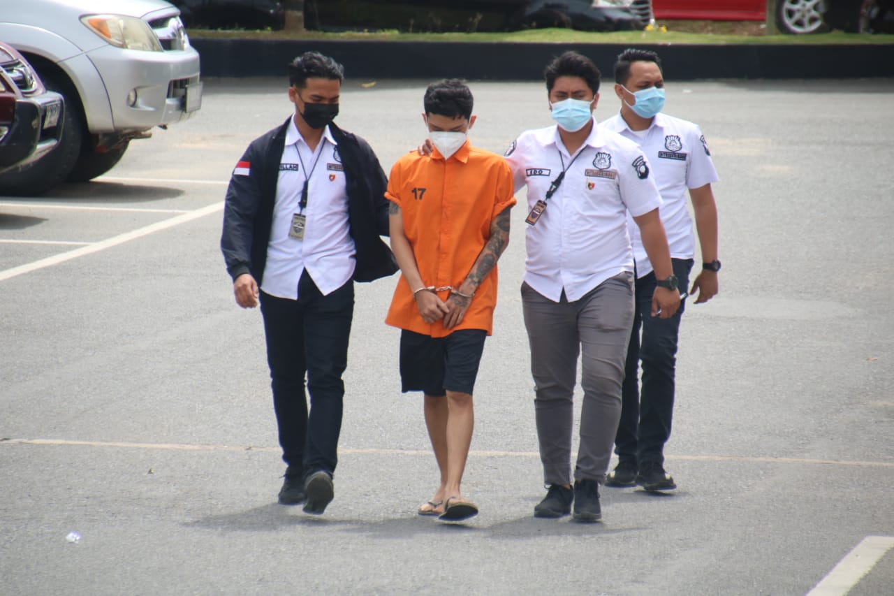 Subdit V Siber Dit Reskrimsus Polda Kepri Berhasil Ungkap Kasus Penyebaran Konten Asusila