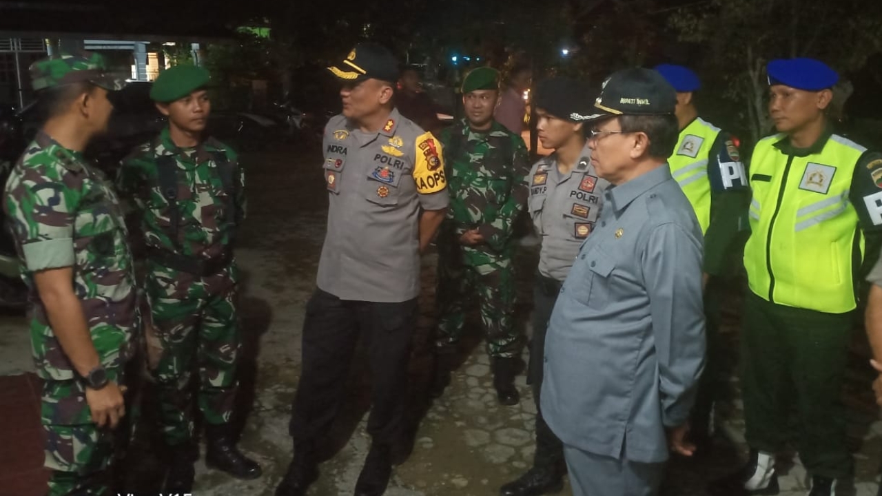 Patroli Gabungan Malam Pergantian Tahun