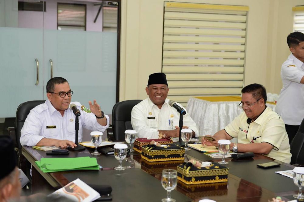 Bahas Kesiapan MTQ, Pemprov Riau Gelar Pertemuan Dengan Pemkab Kampar