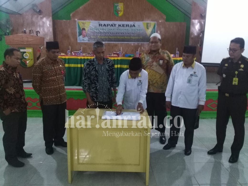 Baznas Kuansing Gelar Raker Tahun 2019 Di Gedung Narosa