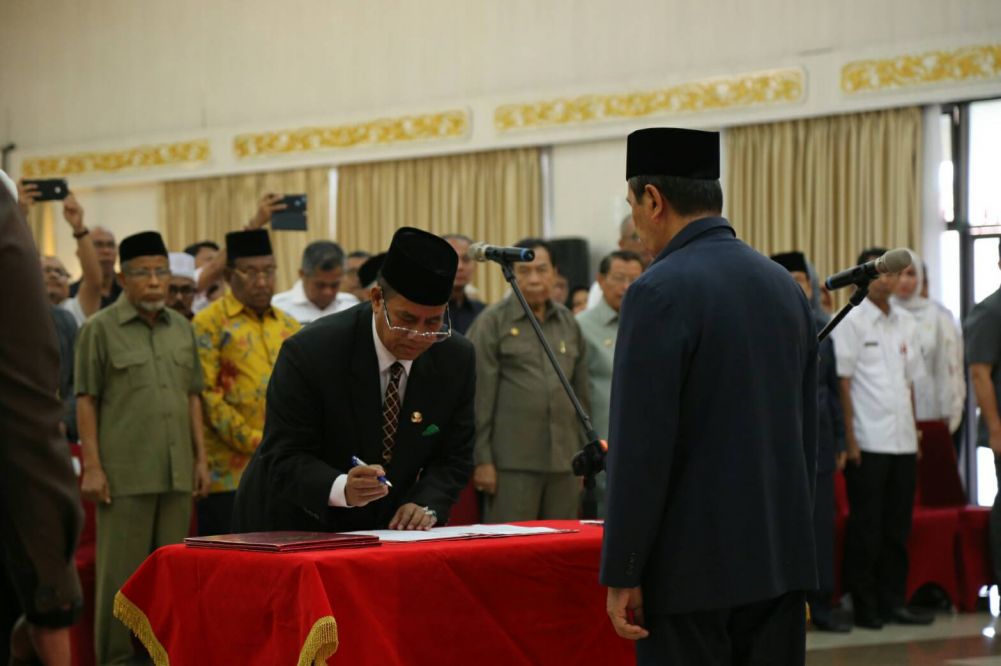Masa Jabatan Pj Sekdaprov Riau Berlaku Tiga Bulan