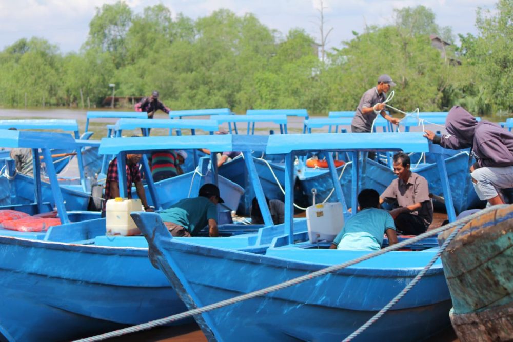 Riau Dapat Bantuan 2 Kapal Fiber dari KKP