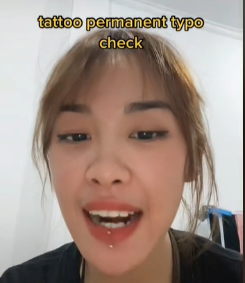 Gaya-gayaan Pakai Tato di Dada Malah Typo, Jadi Ejekan. Netizen: Dah Typo Permanen Lagi