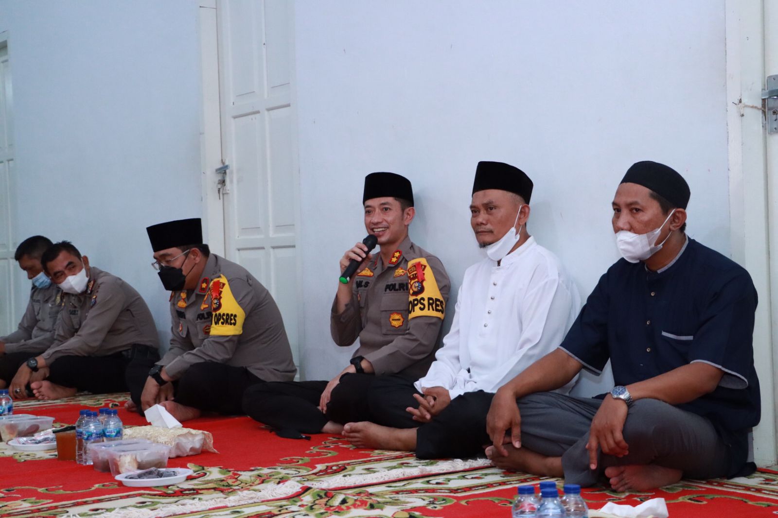 Kapolres Inhil Buka Bersama di Panti Asuhan Muhammadiyah Tembilahan