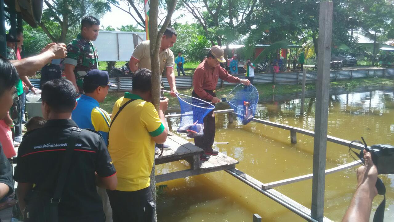 Bupati Kelapa Apresiasi Perlombaan Memancing