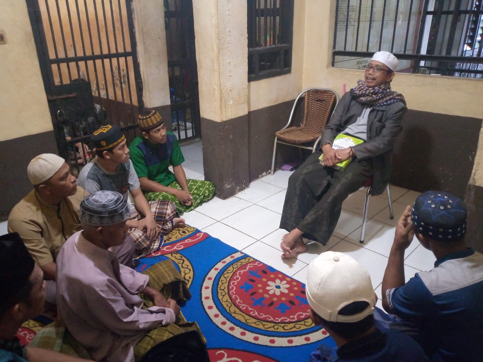 Tahanan Polres Inhil Ikuti Pesantren Kilat Ramadhan