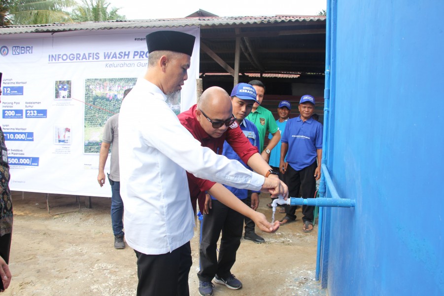 LAZnas PHR dan YBM BRILian Launching WASH Program untuk Warga 2 Kelurahan di Dumai
