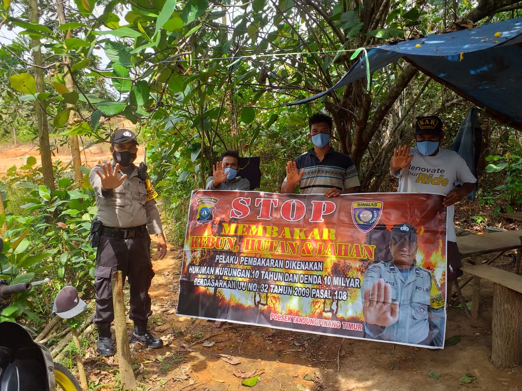 Polsek Tanjungpinang Timur Gencar Laksanakan Himbauan Cegah Karthula Kepada Masyarakat