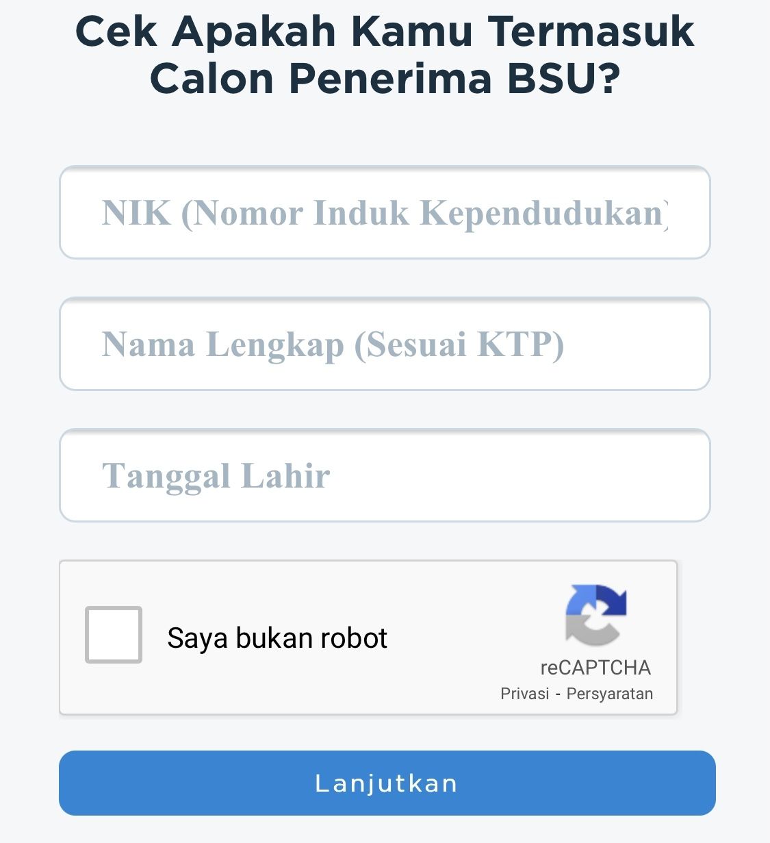 Cara Cek BLT Subsidi Gaji atau BSU di Link BPJS Ketenagakerjaan