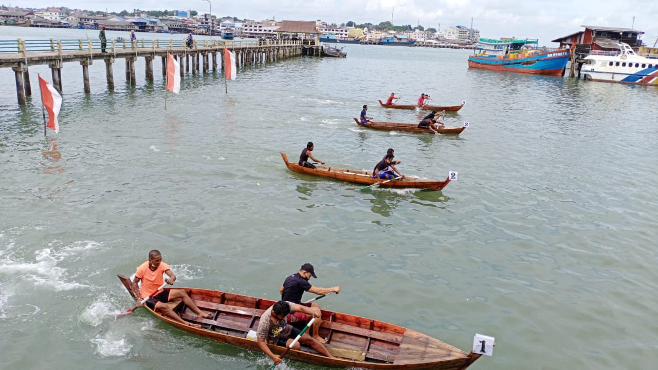 Danlantamal IV Canangkan Kampung Bahari Nusantara dan Kukuhkan Babinpotmar Lantamal IV