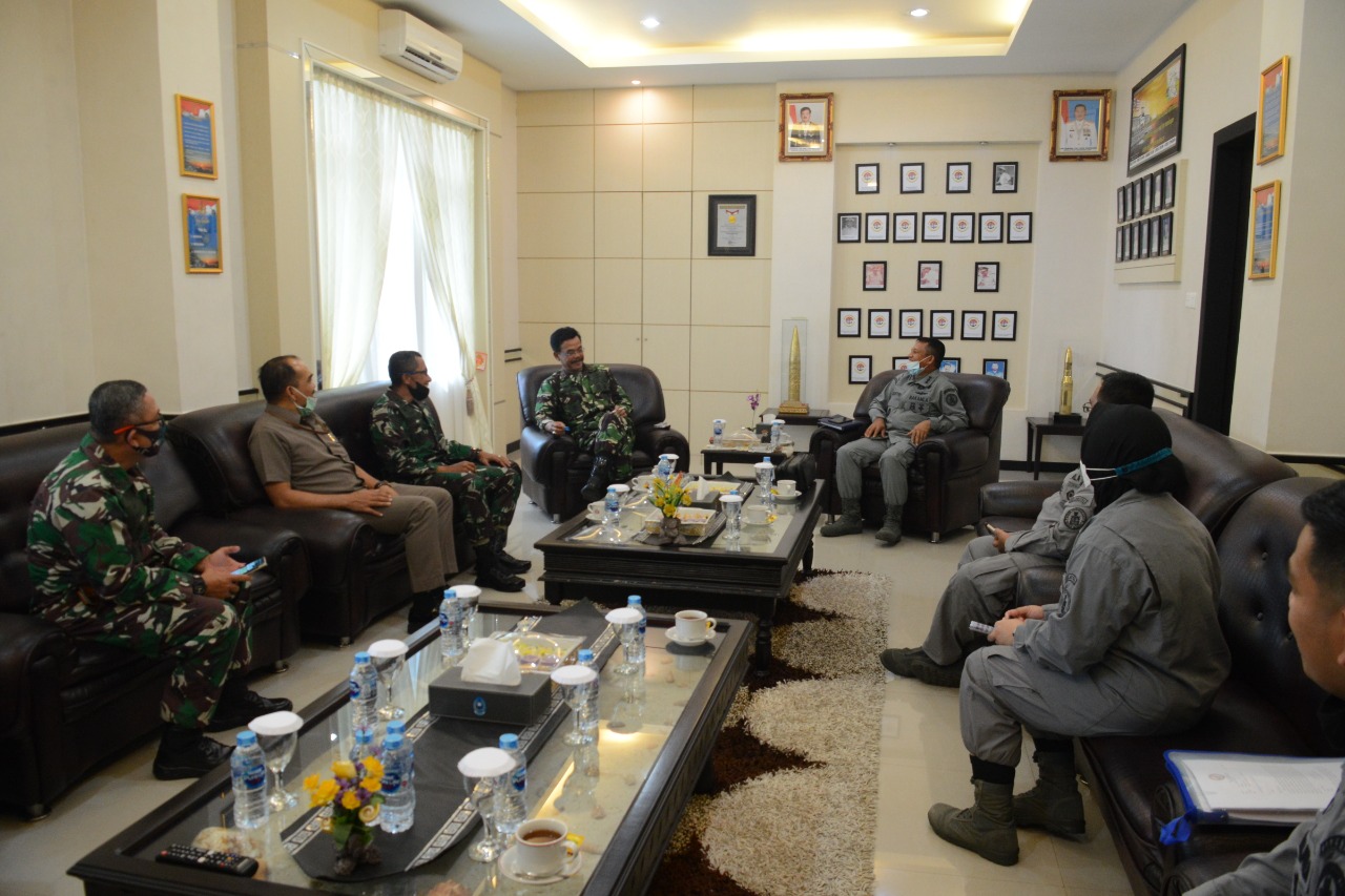 Danlantamal IV Terima Kunker Direktorat Kebijakan Kamla Bakamala RI