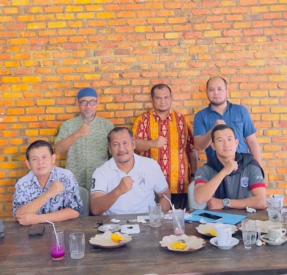 Bersama Direktorat Intelkam Polda Riau, MKKS Kabupaten Kampar Ajak Guru Dukung Pemilu Damai